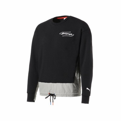 プーマ Puma X Attempt クルーネック スウェット メンズ Pumablack M Puma 通販 Lineポイント最大get Lineショッピング
