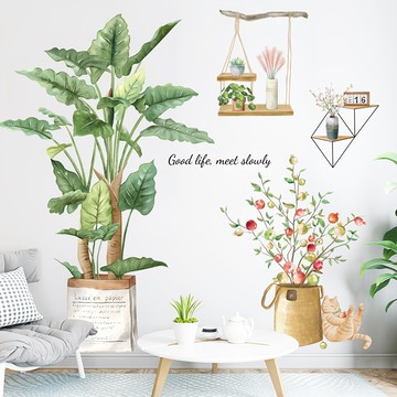 INS 歐風壁貼系列 裝飾貼紙 2片組 30 x 90cm 輕鬆打造居家歐風  c010 多色