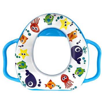 手易坊 兒童馬桶軟墊 帶把手  多色