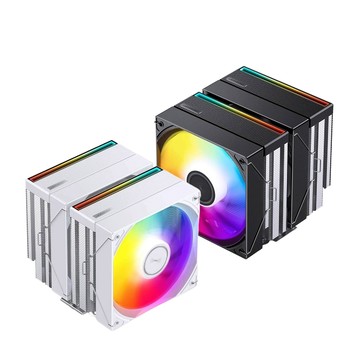 JONSBO Jonsbo CB80 CPU散熱器 TDP:260W 3年保(雙塔/第3代逆重力6導管/全幅無限鏡頂蓋/ARGB)