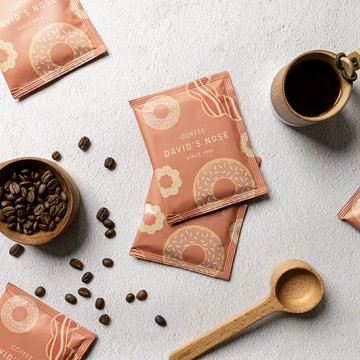 性感甜甜圈 特調配方 浸泡式咖啡隨身包 ITCE2021 白金(每盒10包)