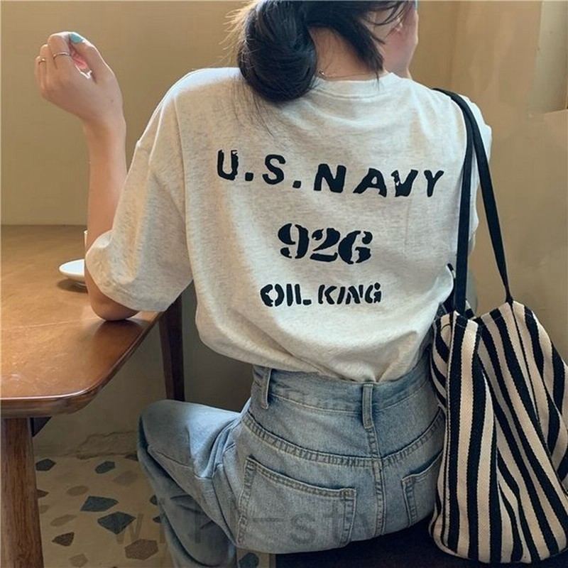 バックプリントtシャツロゴ韓国オルチャンストリートきれいめアメカジシンプルダンス衣装原宿系半袖トップス 通販 Lineポイント最大get Lineショッピング