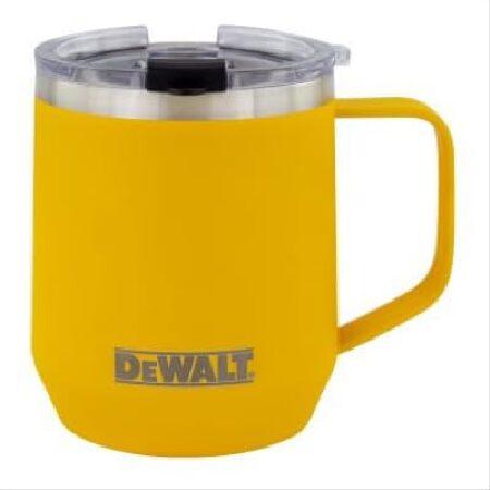 DeWalt DXC14CMYS Logo Coffee Mug, Insulated Yellow Stainless Steel, 14 oz. Quantity 24