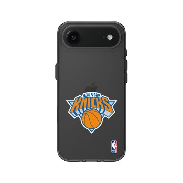 iPhone Air Clear (相機按鈕) 酷墨灰 - NBA - Logo-紐約尼克 New York Knicks