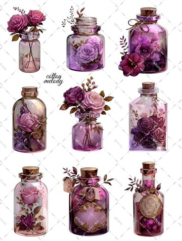 原創貼紙 no.S33 人物貼紙 原創人物貼紙 貼紙 cotton melody 迷你貼紙