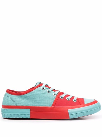 CamperLab - TWS colour-block sneakers - women - BCI Cotton/Recycled Polyester/Cotton/Rubber - 35 - Blue