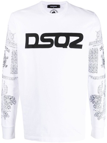 Dsquared2 `Over Surf` Long Sleeve T-Shirt