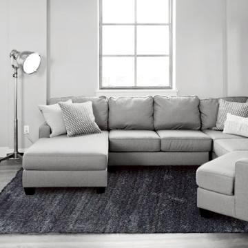 嘉德莉雅長毛地毯 140X200CM 多款可選 深藍色