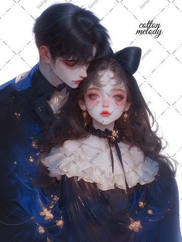 original sticker no.1362 人物貼紙 原創貼紙 人物貼紙 女孩貼紙 原創人物貼紙