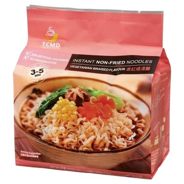 承昌食品 素紅燒湯麵 純素 100g  4包