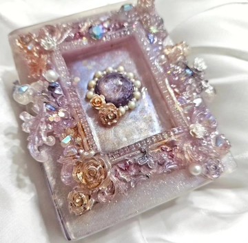 繁花系列-尋夢 手工滴膠首飾盒