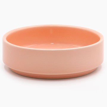 Inherent Pudding 可堆疊寵物碗 毛小孩 寵物碗 狗碗 S 果凍粉 [美學生活]