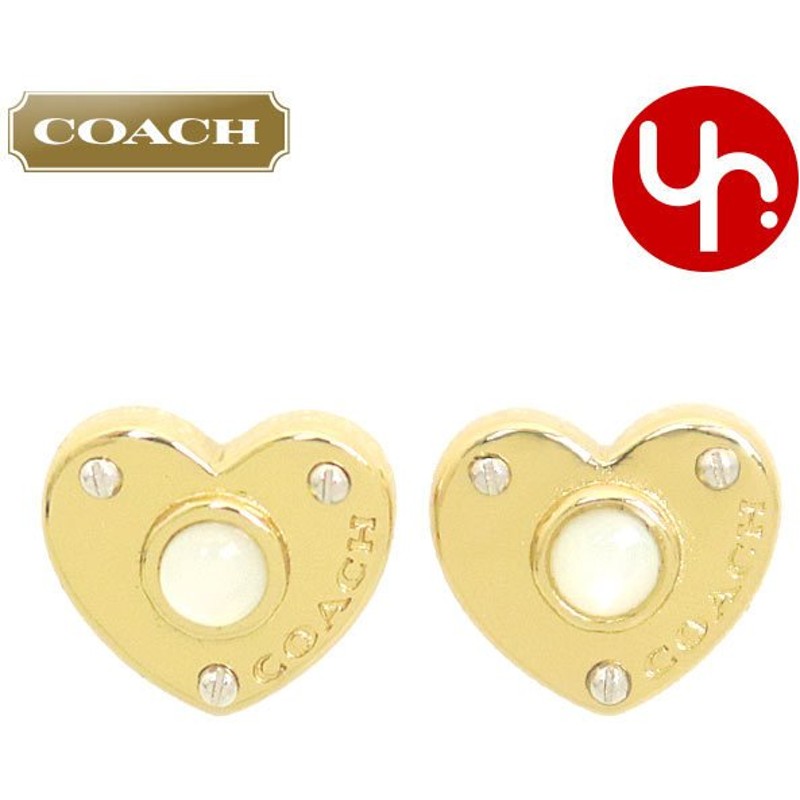 コーチ Coach アクセサリー ピアス Fc4258 C4258 ゴールド パール ハート パドロック スタッズ ピアス アウトレット レディース 通販 Lineポイント最大0 5 Get Lineショッピング