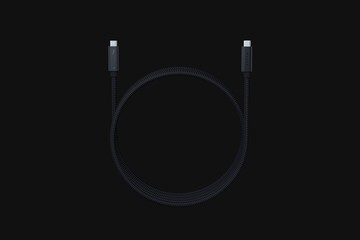 Razer Thunderbolt 4 Cable - 2 m - 黑色
