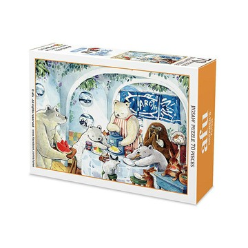 AFU - AJR70-051 afu迷你拼圖 ( 70片 ) -北極的夏日