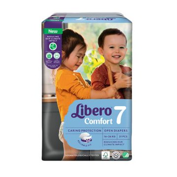 麗貝樂 Comfort黏貼型紙尿褲 XXL (7號21片x6包/箱/ 16-26kg適用)