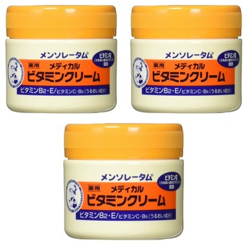 MENTHOLATUM 曼秀雷敦 維他命潤澤護手霜  145g  3入