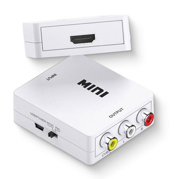 hdtv線 接hdmi裝置 1080p輸入 hdtv轉av 轉接頭 ps4 hdtv轉av a053