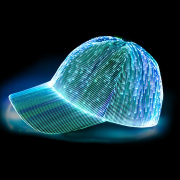 Well Life 悅生活 韓版Led發光帽 白色 可調整頭圍 防曬保暖防風遮陽  19 x 28cm