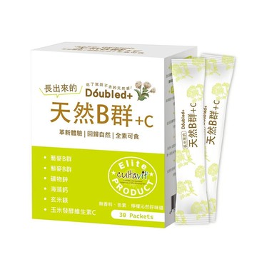 倍鮮天然B群+C (30包/盒) 天然的熊厚