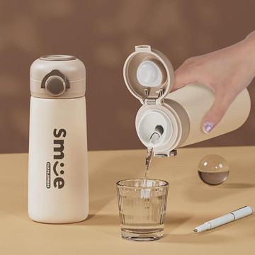 女童保溫水杯2023新款保溫杯女304不銹鋼便攜直飲兒童壺小學生上