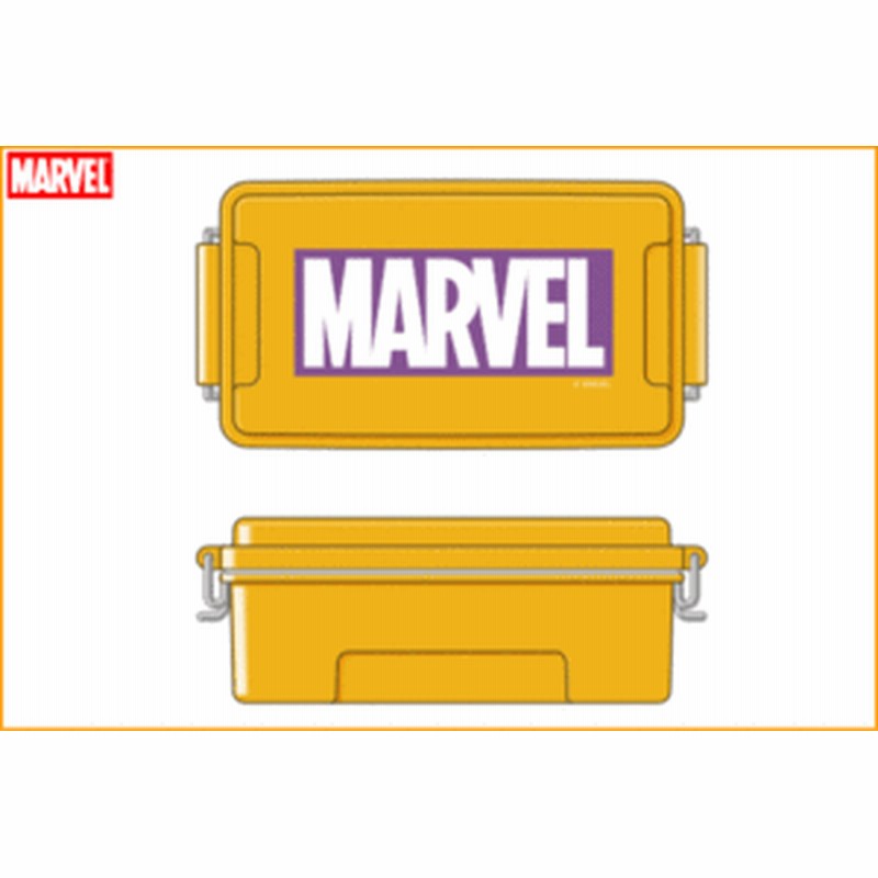 マーベルキャラクター コンテナランチボックス ロゴイエロー マーベル Marvel ヒーロー アニメ 映画 ランチボック 通販 Lineポイント最大1 0 Get Lineショッピング