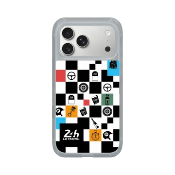 iPhone 17 Pro Max AirX 流變灰 - 24 Hours of Le Mans - 24H - Checkerboard