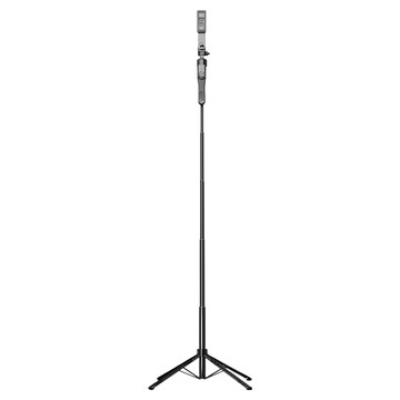 YORI CAR 優里 四腳架藍芽自拍棒 185cm  黑色  1支  C11