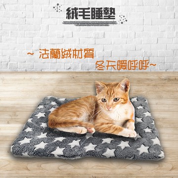 🔥冬季必備🔥 絨毛保暖睡墊 保暖絨毯 材質柔軟 保暖毯 寵物毯 星星毯 寵物墊 狗墊 貓墊 波蘿格 睡墊