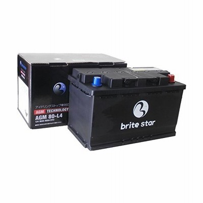ベンツ W4 W212 Brite Star バッテリー Agm 80 L4 アイドリングストップ車 充電制御車対応 通販 Lineポイント最大get Lineショッピング