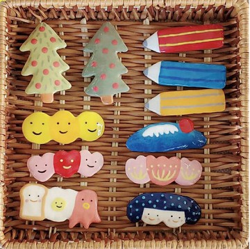 繽紛小物  長髮夾