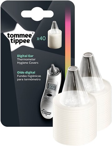 Tommee Tippee Digital Ear Thermometer Covers 40 Pieces
