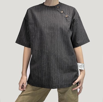 6:25am Time Difference Shirt - 黑色