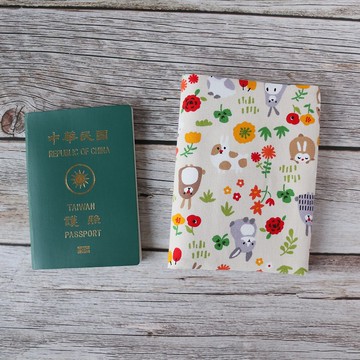 【小動物們】手作護照套 護照夾 護照套 護照包 純手作
