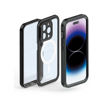 PHILIPS iPhone 15 pro max磁吸式極限運動防水殼 DLK6210B/96
