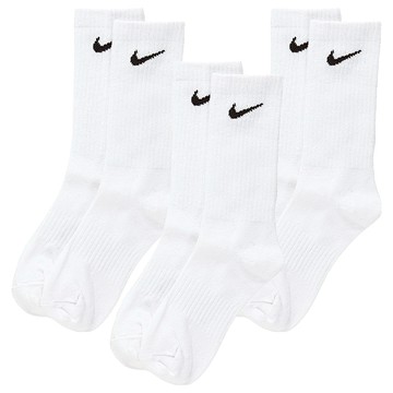 NIKE 耐吉 基本款長襪  M  白色  3雙