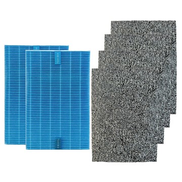 Opure 臻淨 HEPA抗菌抗病毒濾網2入+沸石活性碳濾網4入一年份組  HPA200CC + HPA200BCZ  1組