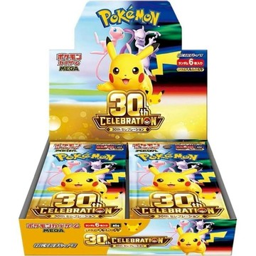 卡牌專區 PTCG 寶可夢 卡牌遊戲 30週年紀念超級進化擴充包 限量 紀念 日版 卡牌 30th CELEBRATION 閃卡