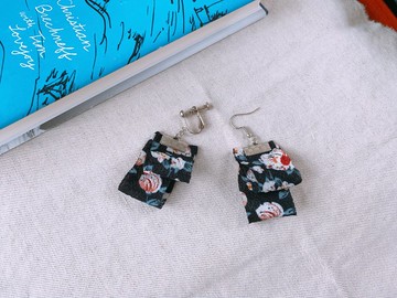 奶奶的珠寶盒 | 緞帶耳環 耳夾