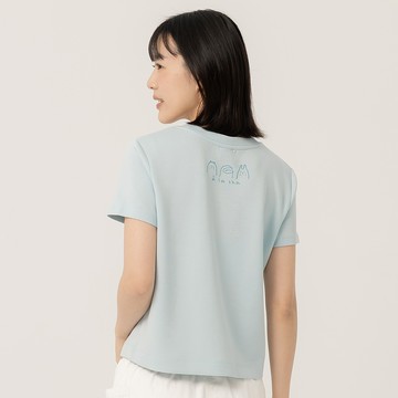 a la sha 動物印花舒適軟Q上衣