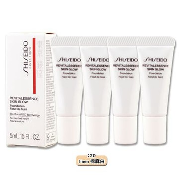 SHISEIDO 資生堂 超聚光活膚粉底精華 5ML x 4