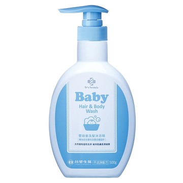 台塑生醫 Dr's Formula 嬰幼童洗髮沐浴精  500g  1瓶