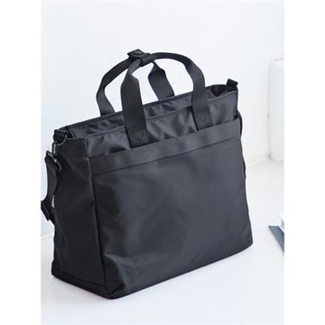 大容量尼龍布手提通勤托特包女商務手提筆記本電腦包男休閑旅行包
