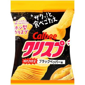 Calbee 卡樂先生黑胡椒風味洋芋片 (45g)