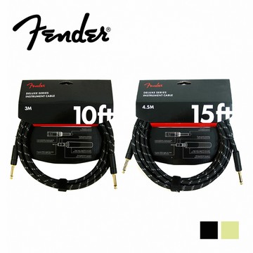Fender Deluxe SS Tweed II 直頭樂器導線 3公尺 黃色編織
【敦煌樂器】