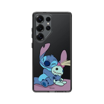 Galaxy S25 Ultra Clear 酷墨灰 - 迪士尼-史迪奇 Disney Stitch - 史迪奇 - 史迪奇與Scrump