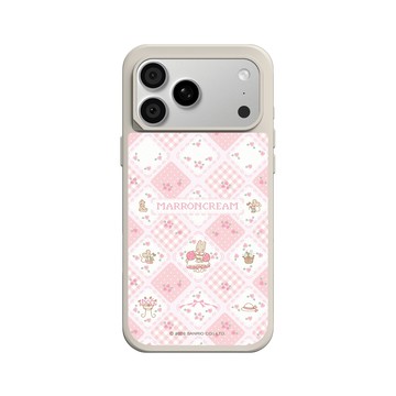 iPhone 18 Pro Max SolidX 貝殼灰 - 三麗鷗-兔媽媽 Marron Cream - 午茶蕾絲