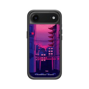 iPhone Air Mod NX -邊框背蓋組合 (相機按鈕) 黑 - Denise Rashidi (Surudenise) - Tokyo Day 白日東京