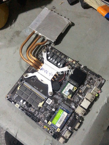 I3-330M CPU H55主板 4G內存 散熱片 拆機一體機 適合DIY組裝【三和電腦配件店】