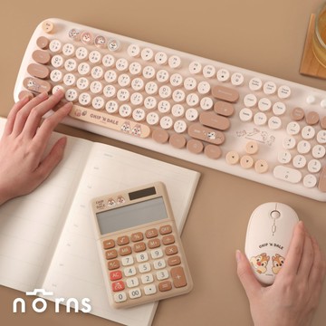 【奇奇蒂蒂辦公學習必備雙寶💕享93折】無線鍵盤滑鼠組x1.計算機x1
